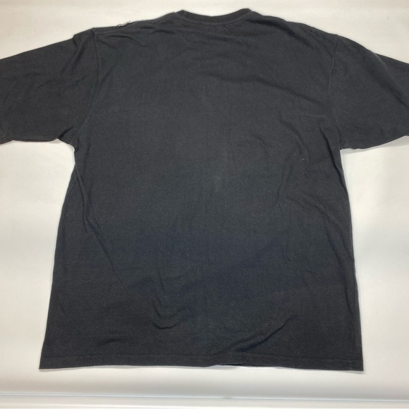 Vintage black avirex y2k 2000s Shirt size 2XL  Established 1975 With Skull - Picture 7 of 9